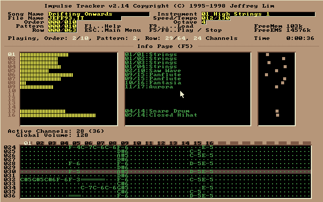 Impulse Tracker — the program that inspired GrooveMixer